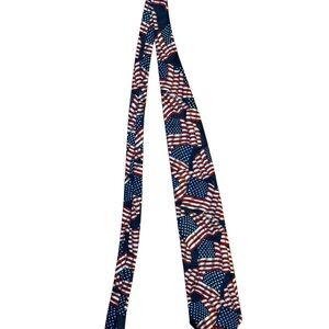Patriotic American Flag Tie